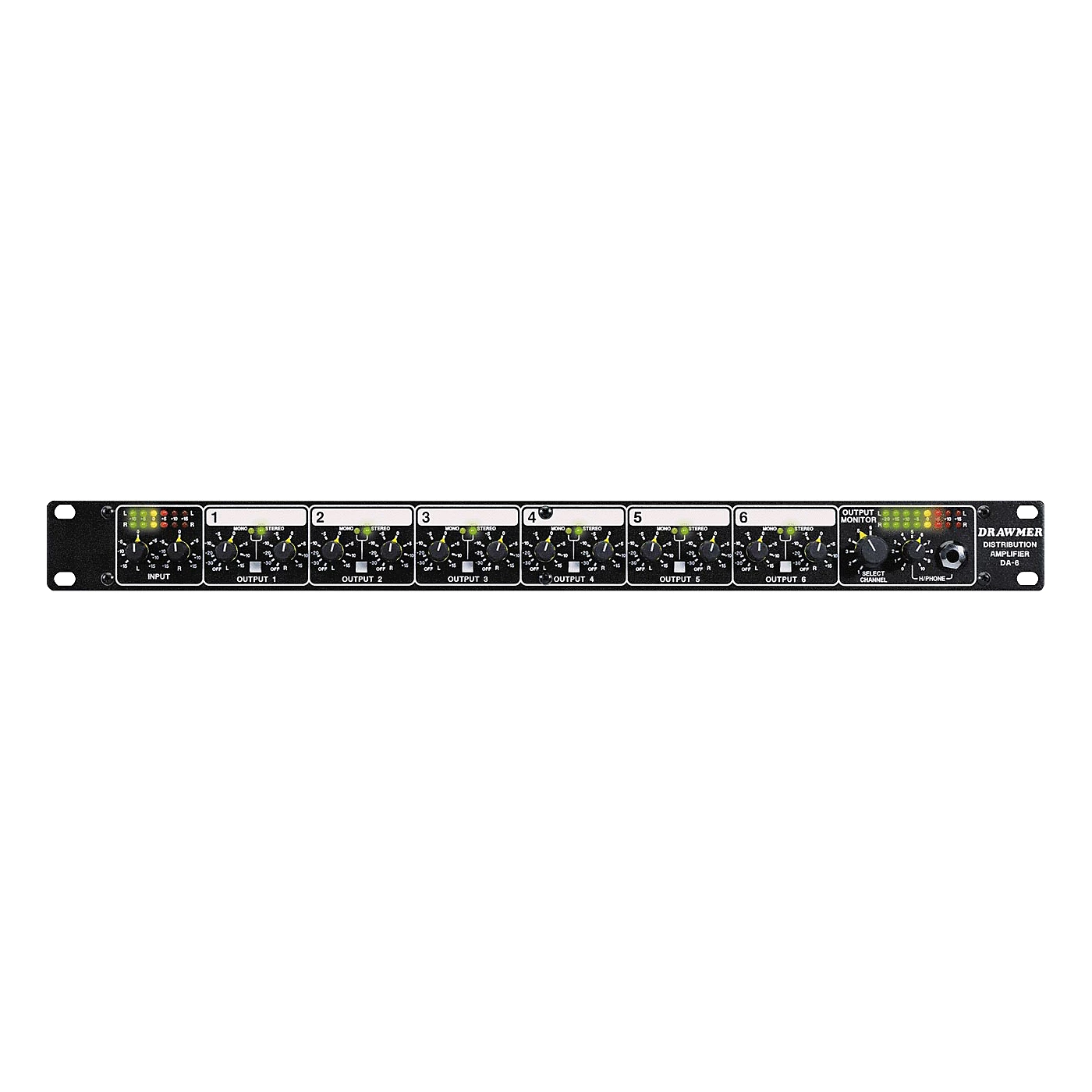 Brand new ✨ Drawmer Drawmer DA6 Balanced Distribution Amplifier ???? 2 Brand new ✨ Drawmer Drawmer DA6 Balanced Distribution Amplifier ????
