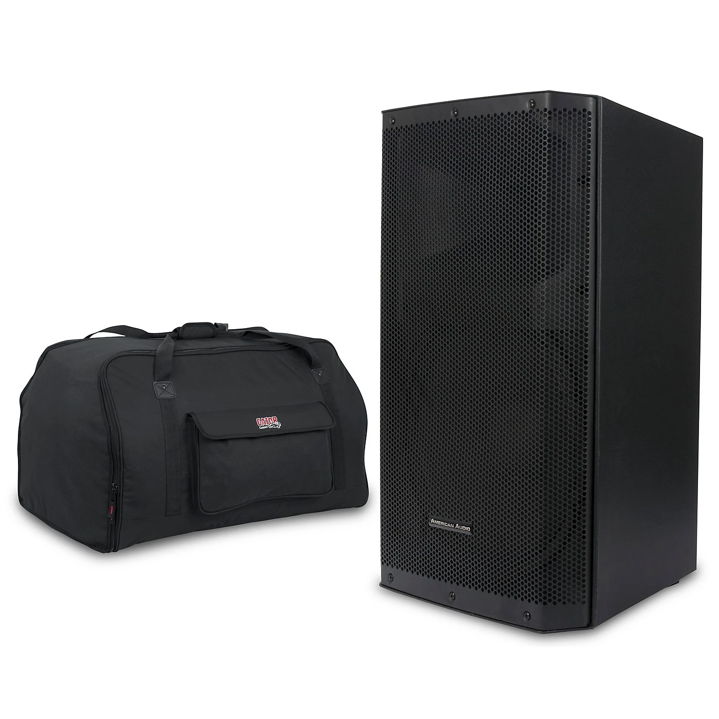 New ❤️ American Audio American Audio Kpow 15BT MK II 1,000W Powered Speaker With Tote ❤️ 3 New ❤️ American Audio American Audio Kpow 15BT MK II 1,000W Powered Speaker With Tote ❤️