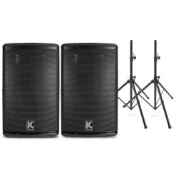 Wholesale ???? Kustom Kustom KPX10 Passive Speaker Package With Stands ✔️