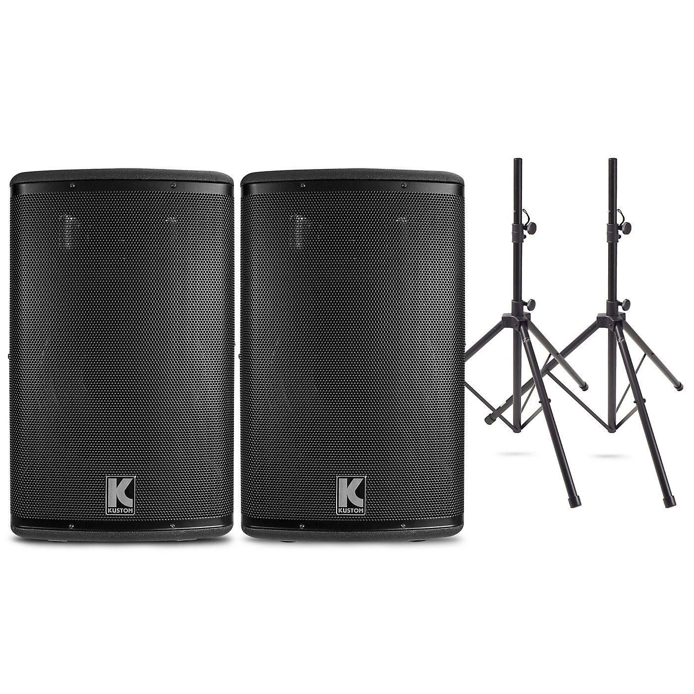 Wholesale ???? Kustom Kustom KPX10 Passive Speaker Package With Stands ✔️ 3 Wholesale ???? Kustom Kustom KPX10 Passive Speaker Package With Stands ✔️